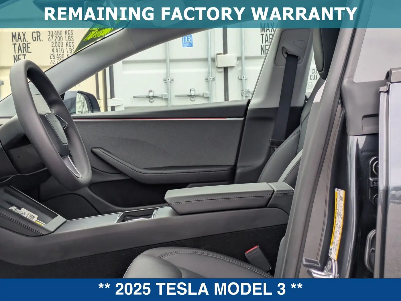 2025 Tesla Model 3 - $40,899