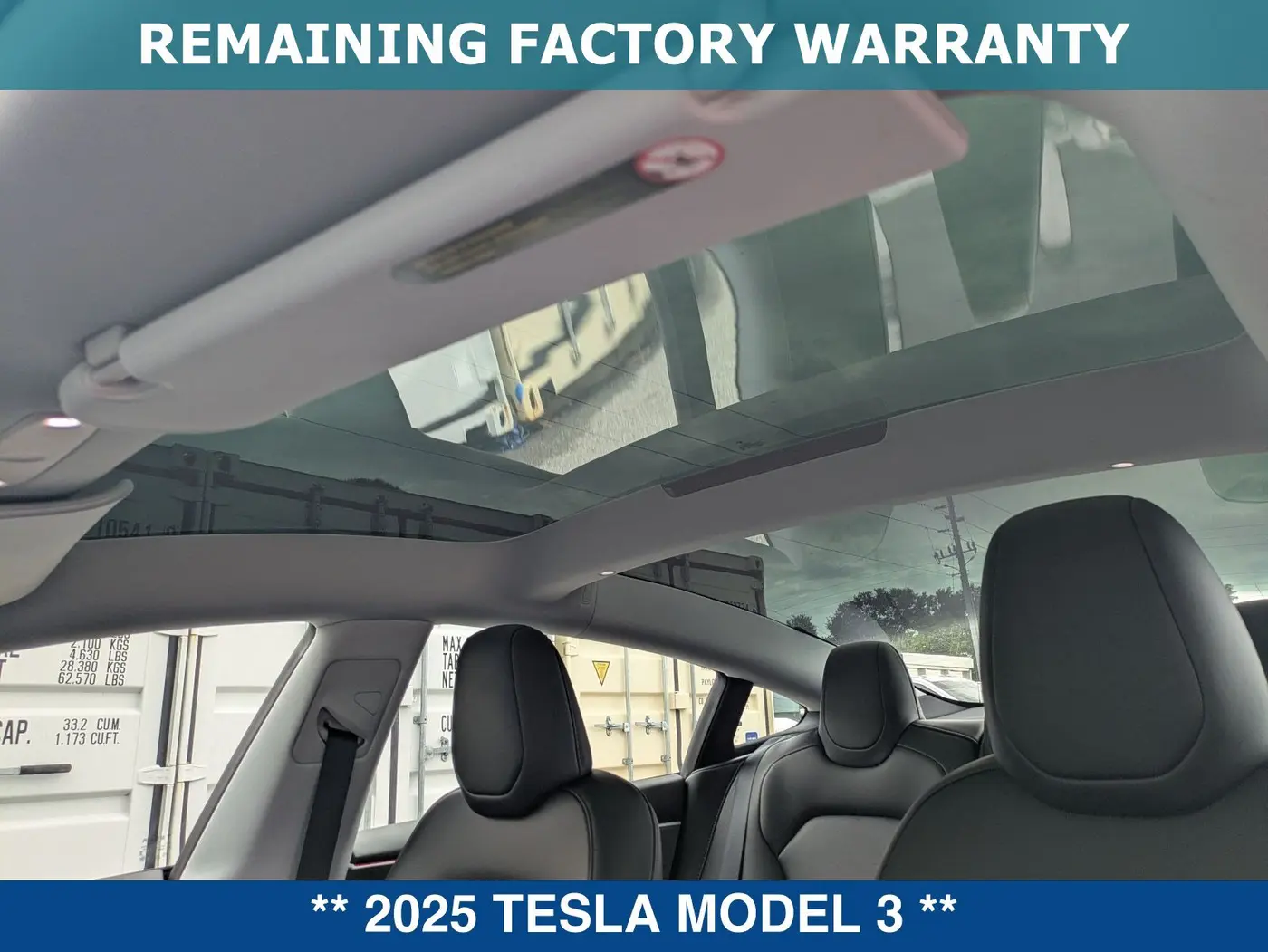 2025 Tesla Model 3 - $40,899