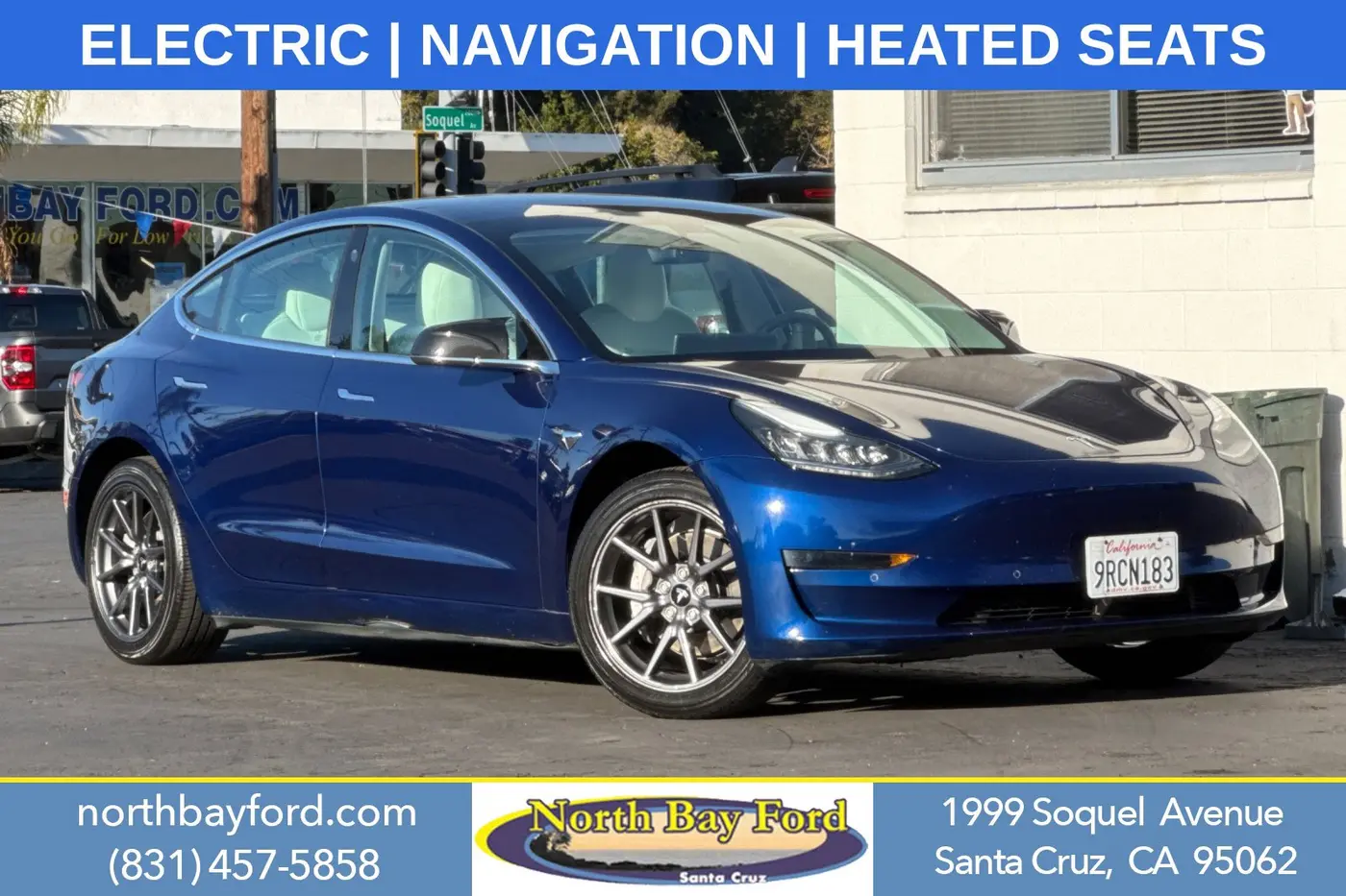 2019 Tesla Model 3 - $19,825