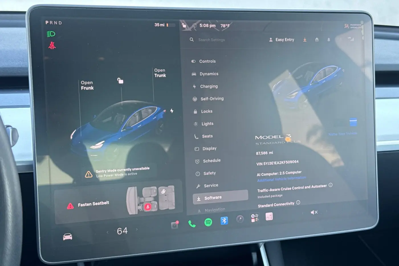 2019 Tesla Model 3 - $19,825
