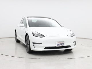 2020 Tesla Model 3 with Pearl White Multi-Coat Exterior