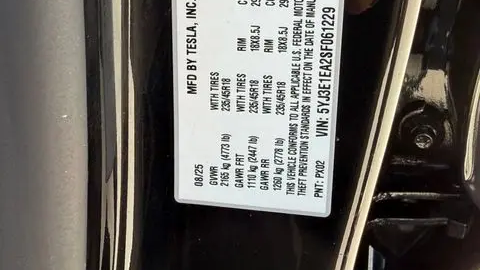 2025 Tesla Model 3 Long Range