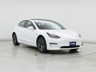 2019 Tesla Model 3 with Pearl White Multi-Coat Exterior