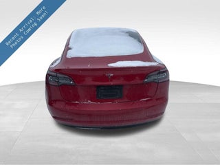 2023 Tesla Model 3 with Red Multi-Coat Exterior