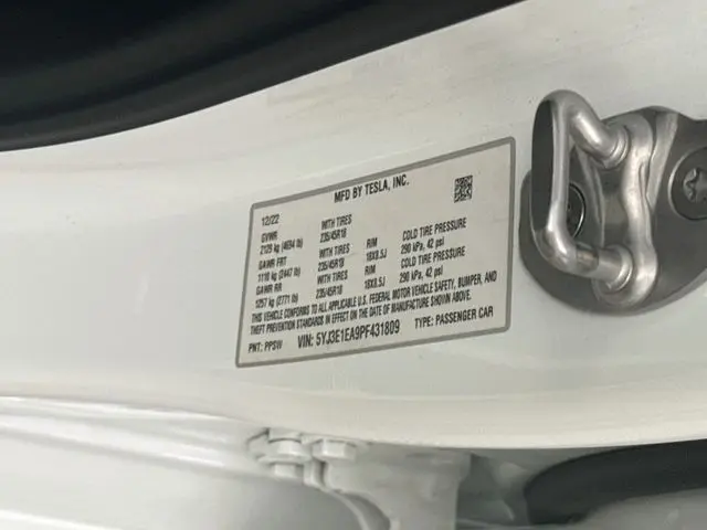 2023 Tesla Model 3 - $22,912