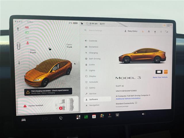 2025 Tesla Model 3 - $38,761