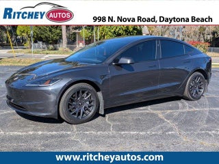 2025 Tesla Model 3 with Stealth Gray Exterior