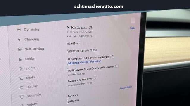 2021 Tesla Model 3 Long Range