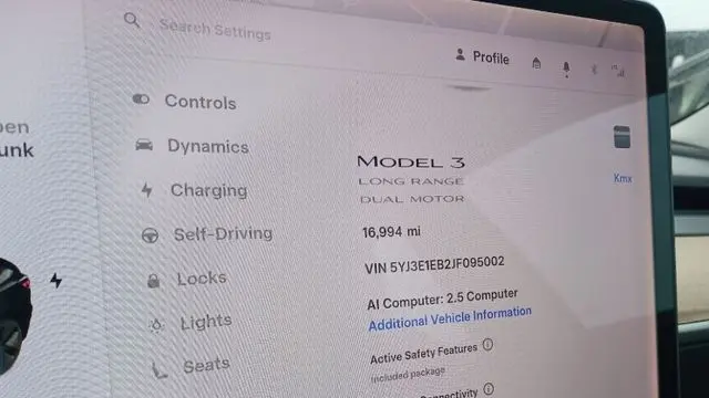 2018 Tesla Model 3 Performance
