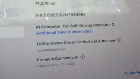 2021 Tesla Model 3 Long Range