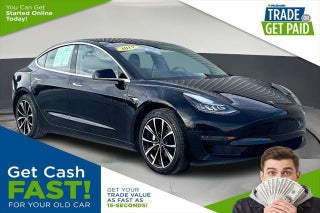 2019 Tesla Model 3 with Solid Black Exterior