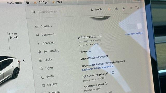 2021 Tesla Model 3 Long Range