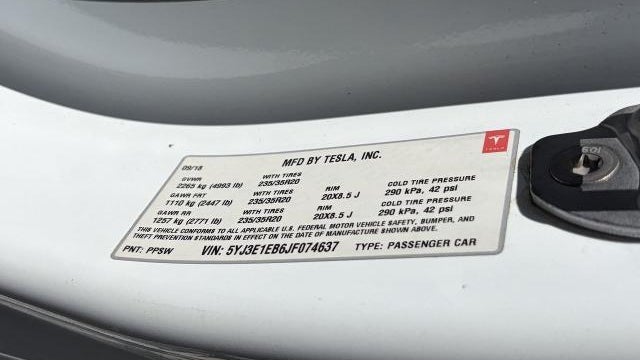 2018 Tesla Model 3 Performance