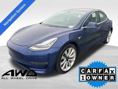 Photo of a 2018 Tesla Model 3 AWD Performance 4DR Fastback for sale