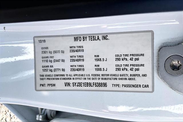 2020 Tesla Model 3 - $25,624