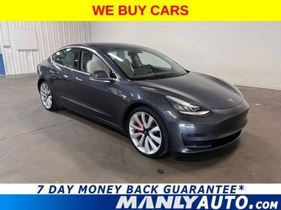 2019 Tesla Model 3 AWD Performance 4DR Fastback