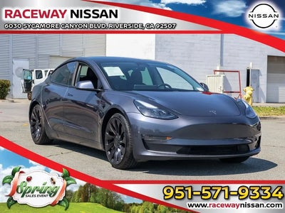2021 Tesla Model 3 AWD Performance 4DR Sedan