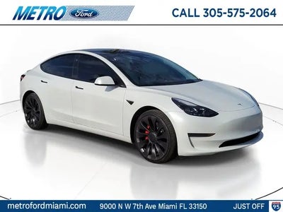 2022 Tesla Model 3 AWD Performance 4DR Sedan