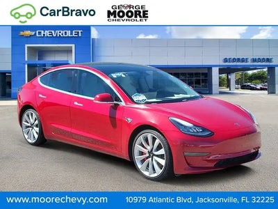 2020 Tesla Model 3 AWD Performance 4DR Sedan