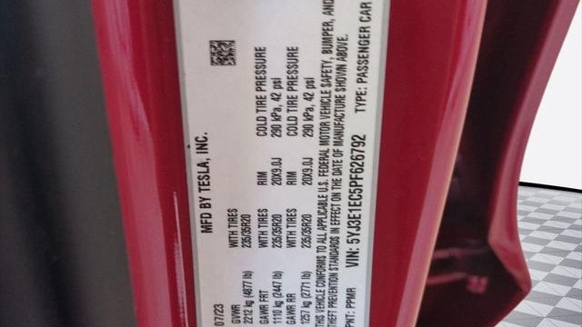 2023 Tesla Model 3 Performance