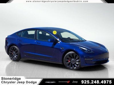 2023 Tesla Model 3 AWD Performance 4DR Sedan