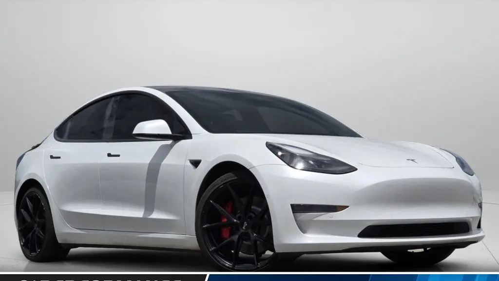 Preowned 2021 Tesla Model 3 Performance for Sale