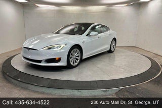 2016 Tesla Model S with White Exterior