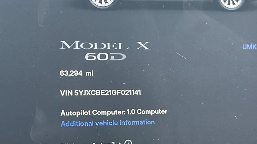 2016 Tesla Model X 60D