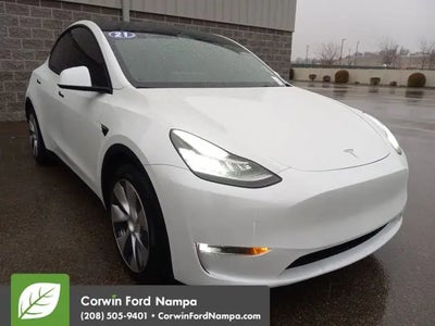 Photo of a 2021 Tesla Model Y AWD Long Range 4DR Crossover for sale