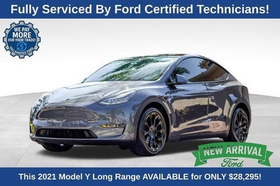 Photo of a 2021 Tesla Model Y AWD Long Range 4DR Crossover for sale