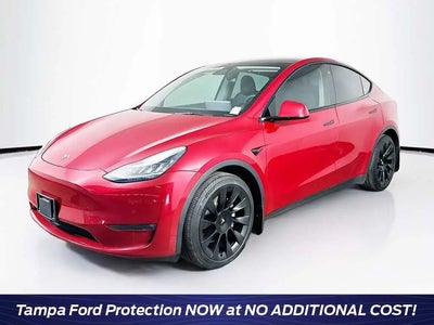 Photo of a 2021 Tesla Model Y AWD Long Range 4DR Crossover for sale