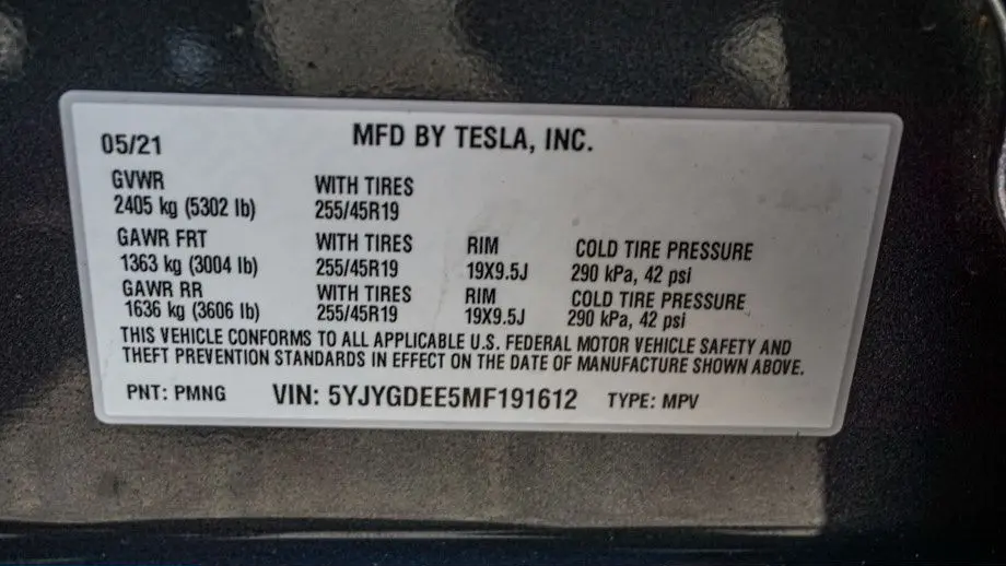 2021 Tesla Model Y Long Range