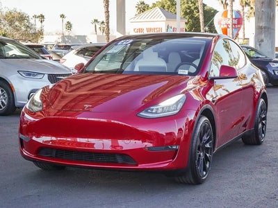 Photo of a 2021 Tesla Model Y AWD Long Range 4DR Crossover for sale