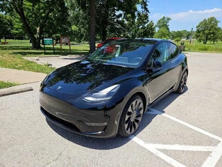 2021 Tesla Model Y with Solid Black Exterior
