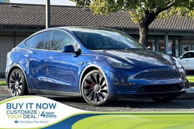Photo of a 2021 Tesla Model Y AWD Performance 4DR Crossover for sale