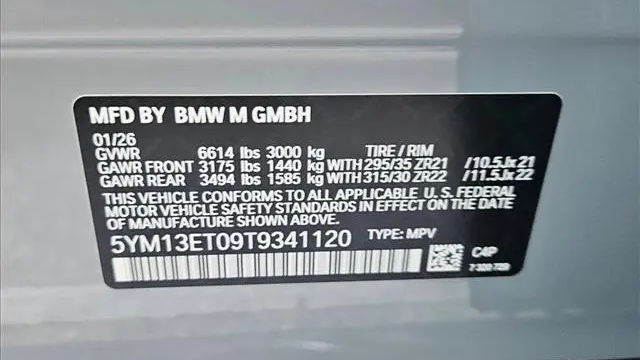 2026 BMW X5 M Competition
