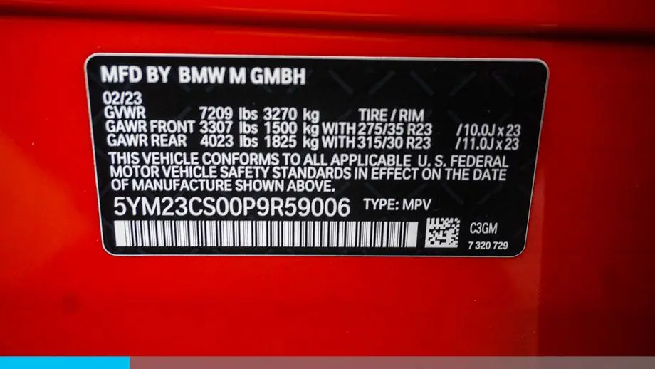 2023 BMW XM Base