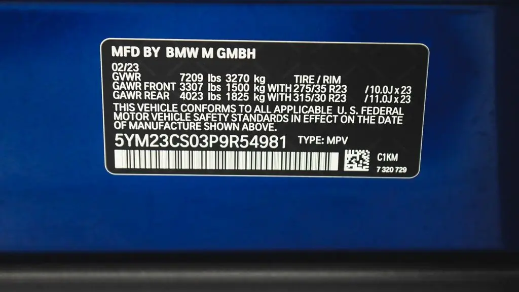 2023 BMW XM Base