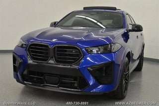 2025 BMW X6 M with Marina Bay Blue Metallic Exterior