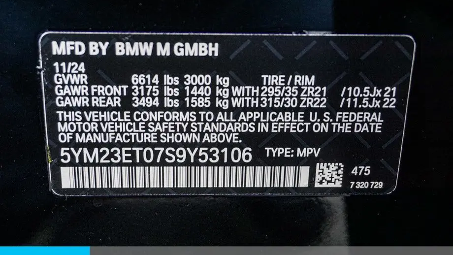2025 BMW X6 M Competition