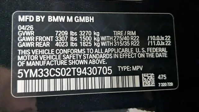 2026 BMW XM Label