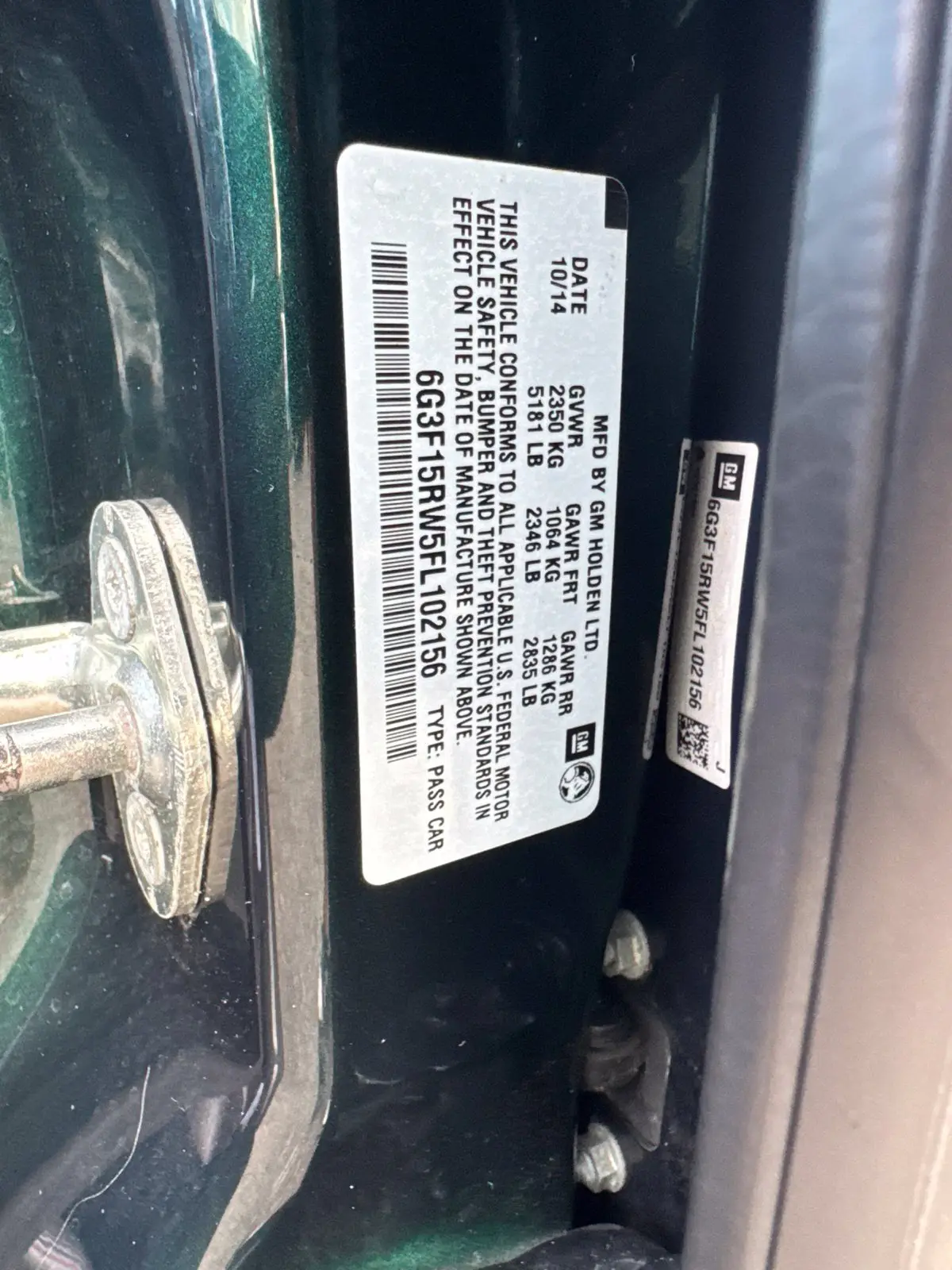 2015 Chevrolet Ss - $35,000
