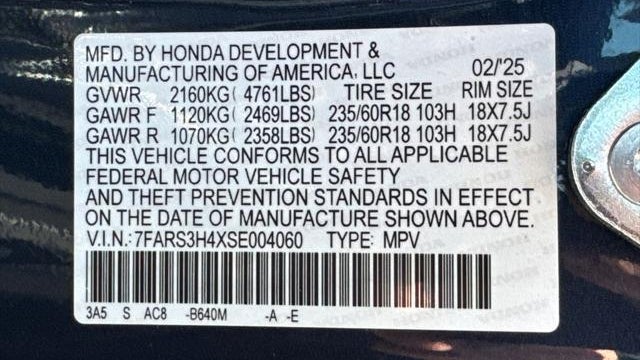 2025 Honda CR-V EX