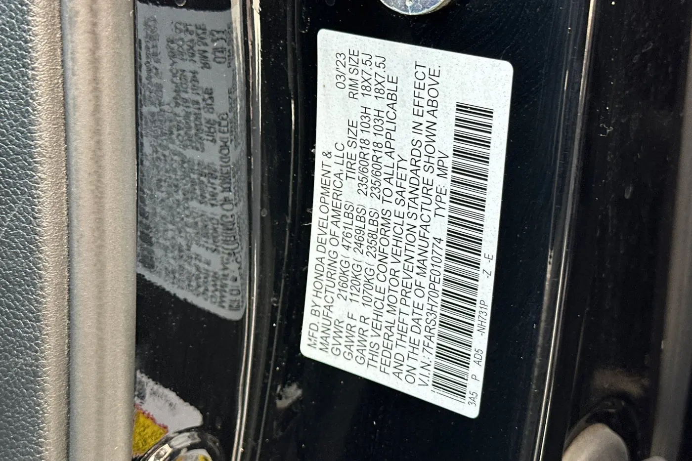 2023 Honda CR-V - $29,725