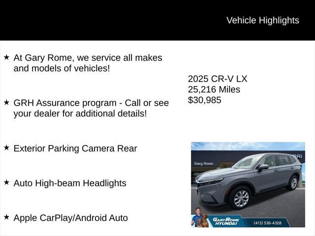 2025 Honda CR-V - $30,985