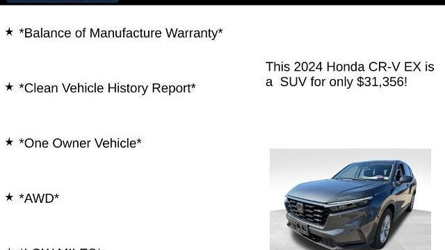 2024 Honda CR-V EX