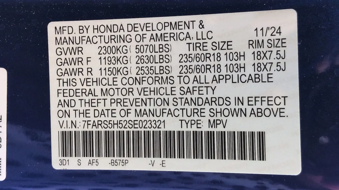 2025 Honda CR-V Hybrid Sport