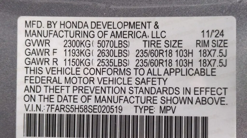 2025 Honda CR-V Hybrid Sport