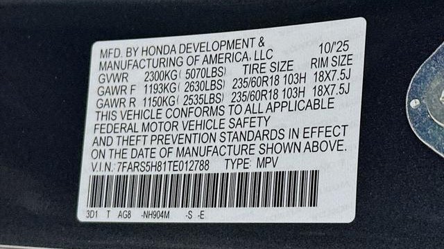 2026 Honda CR-V Hybrid Sport-L