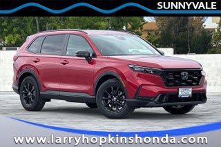 2026 Honda CR-V Hybrid with Radiant Red Exterior